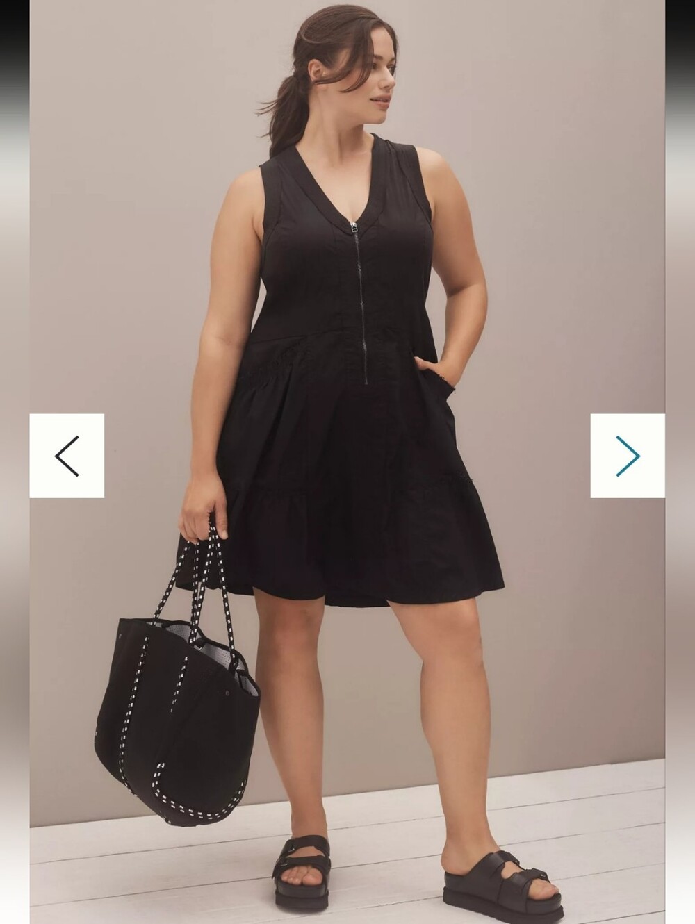 Anthropologie Daily Practice Trek Mini Dress